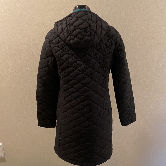 NORTH FACE quilted hooded jacket in size small - Picture 2 of 4
